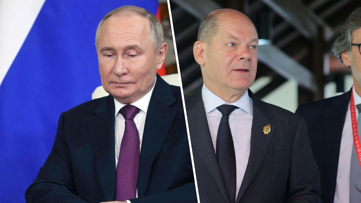 Władimir Putin / Olaf Scholz 