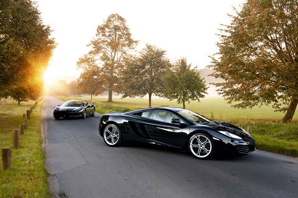 GF Williams - Ferrari 485 Italia and McLaren MP4-12C