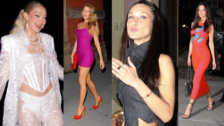 Gwiazdy maszerują na imprezę z okazji 27. urodzin Gigi Hadid