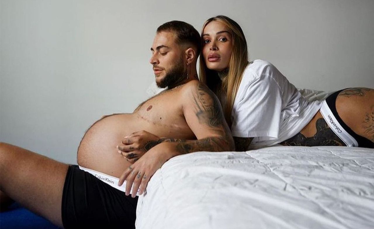 Transpłciowa para w kampanii Calvin Klein. Mężczyzna w ciąży promuje Dzień Matki