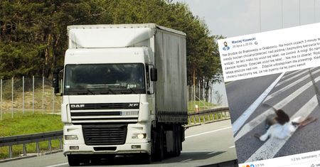 Nie hamował przed bocianem. Internauci rozwścieczeni