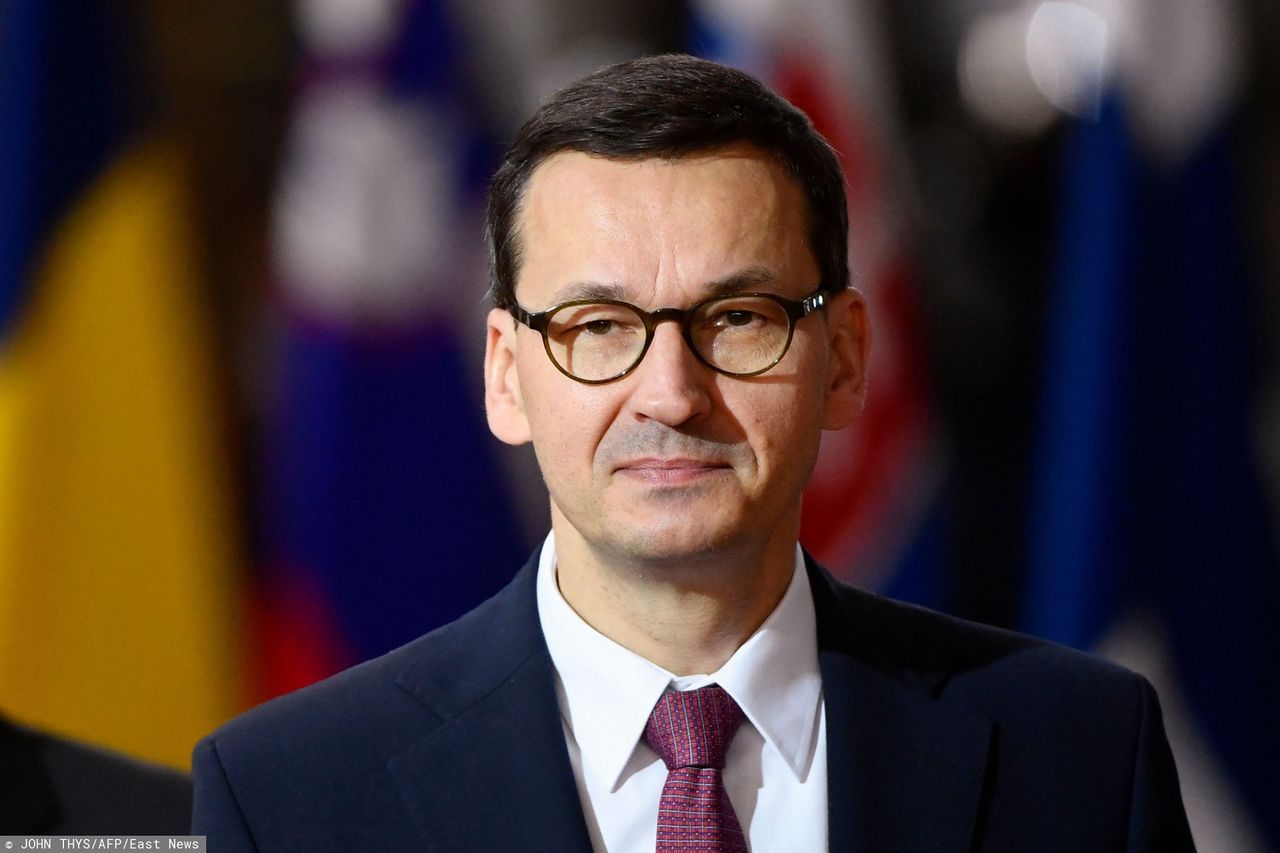 Premier Mateusz Morawiecki (fot. AFP)