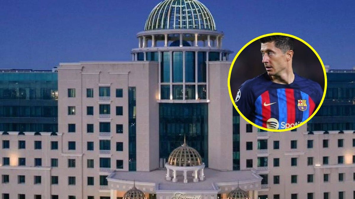 Hotel Fairmont Riyadh i Robert Lewandowski