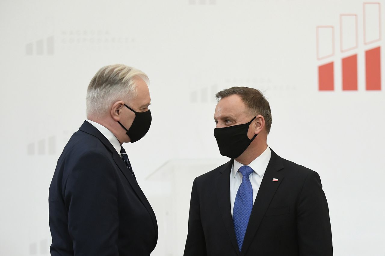 Andrzej Duda spotka się z Jarosławem Gowinem. "Będzie okazja na chwilę rozmowy"