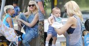 Dziewczęca Gwen Stefani w ogrodniczkach (ZDJĘCIA)