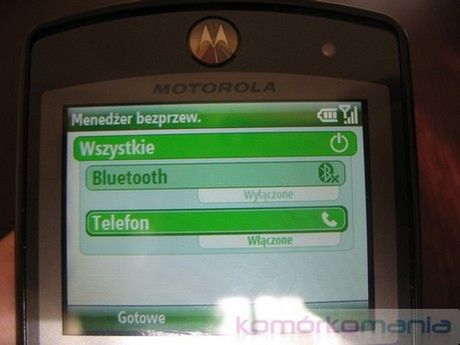 Cellna recenzja: MOTOROLA Q9h 10