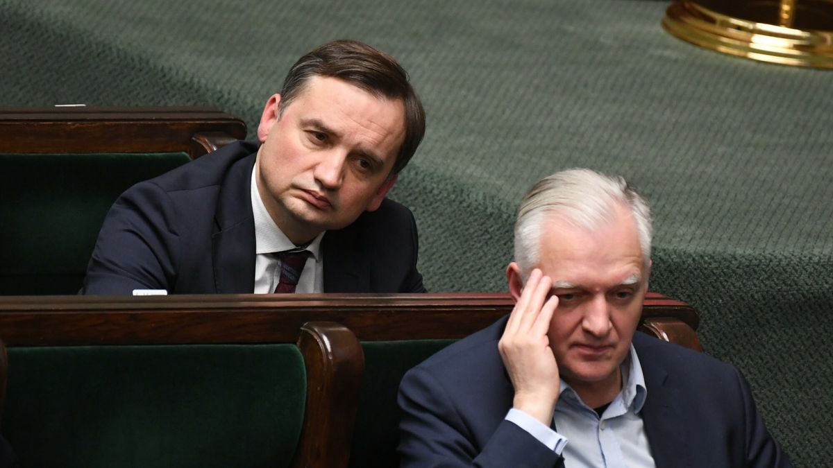 Zbigniew Ziobro - Solidarna Polska i Jarosław Gowin - Porozumienie