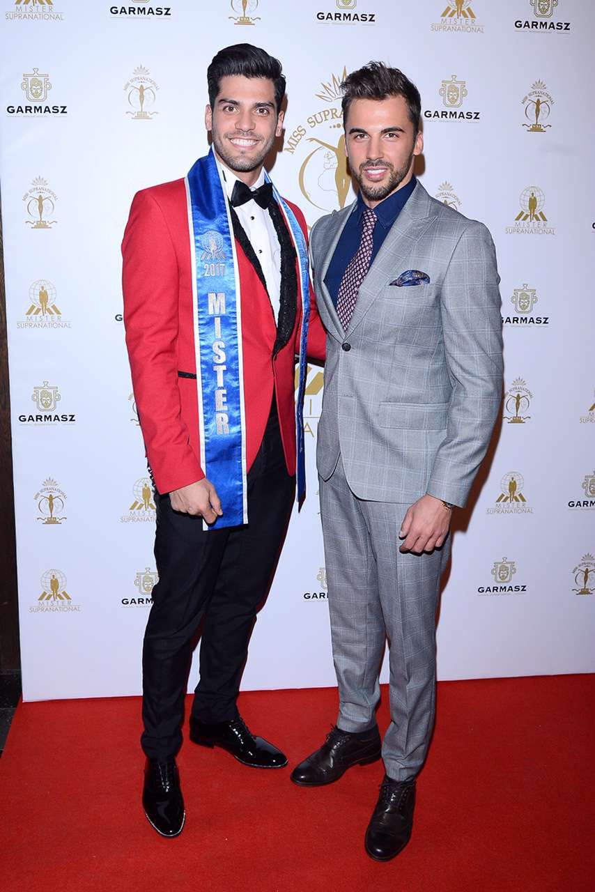 Gabriel Correa i Jakub Kucner  Mister Supranational 2018 w Warszawie