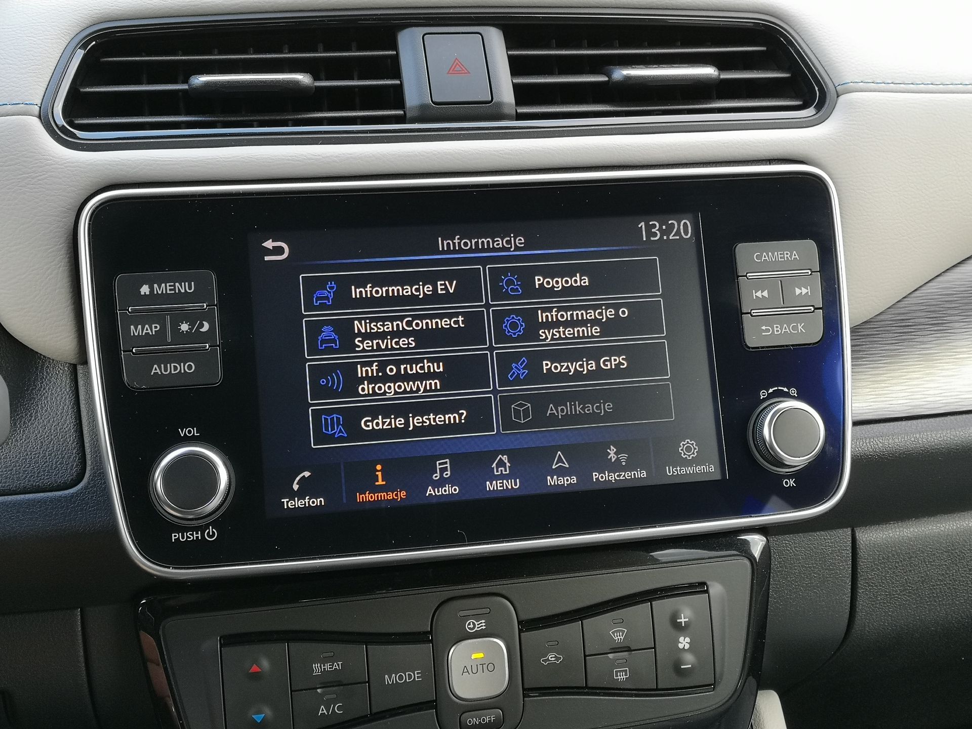 Nissan Leaf e+: Systemy wsparcia kierowcy, zarządzania energią oraz audio Bose 25
