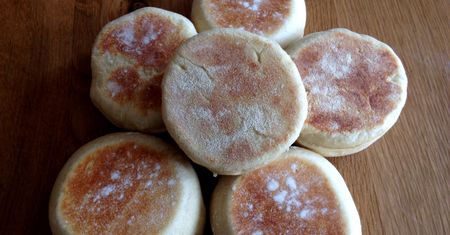 Muffiny angielskie pszenne