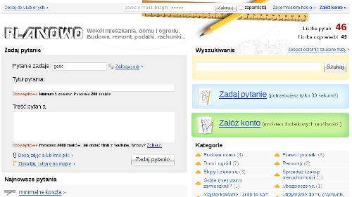 Planowo.pl czyli wszystko o mieszkaniach, domach i ogrodach 1