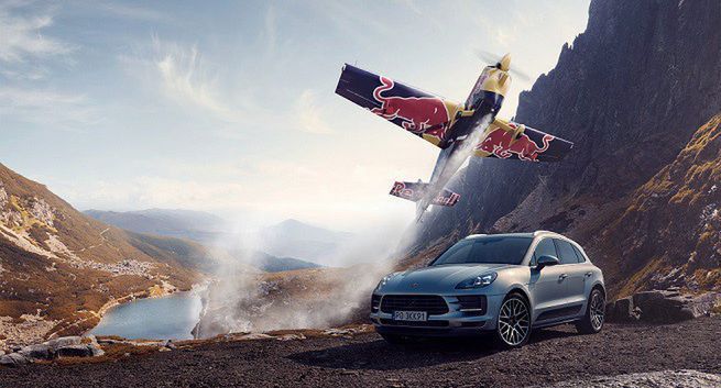 Pilot Łukasz Czepiela w kampanii Porsche Macan