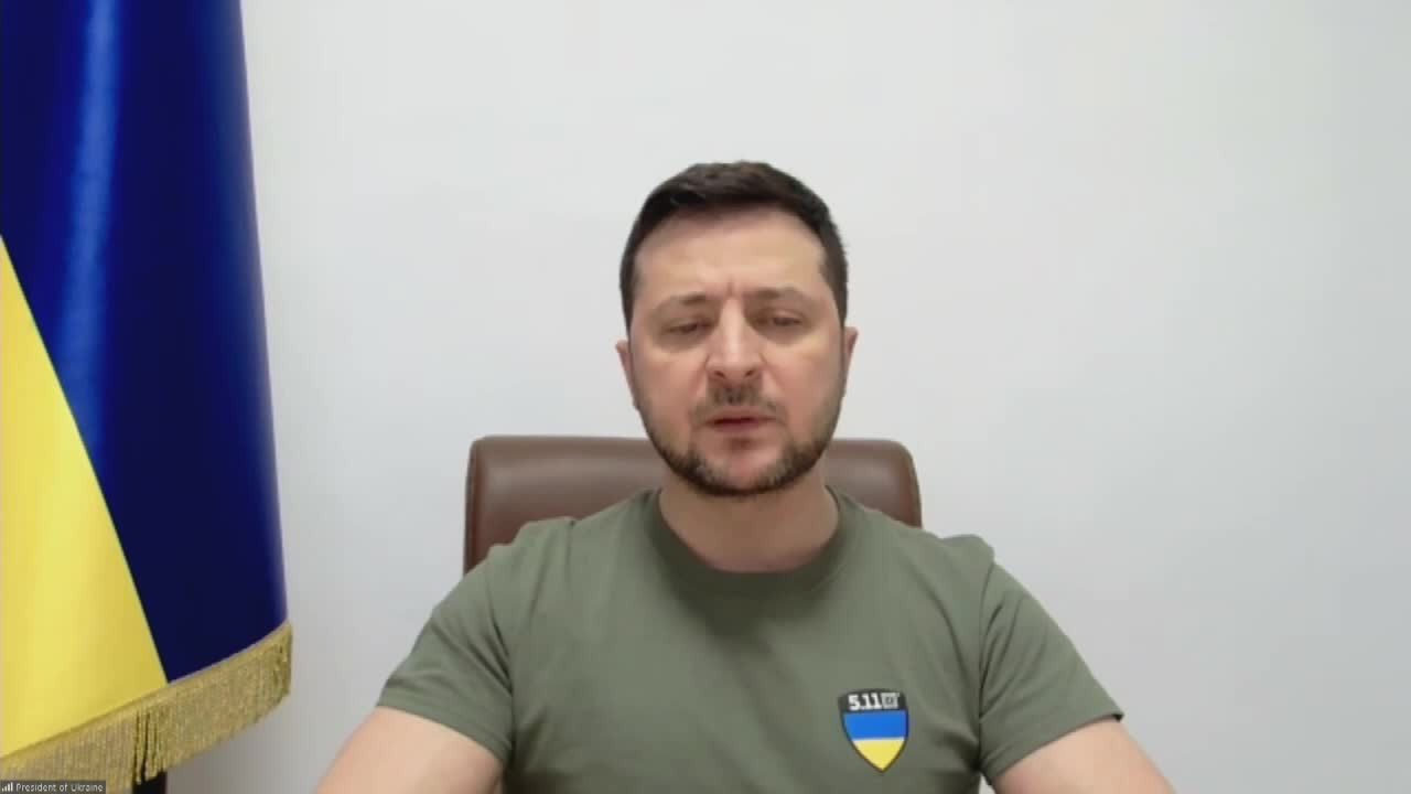 Wołodymyr Zełenski: "rozmowy z Rosją? Tylko z Ukrainą przy stole"