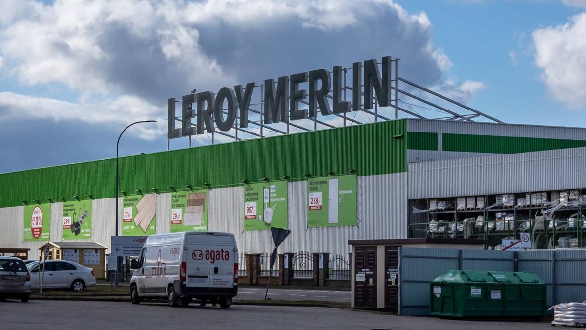 Leroy Merlin ostrzega przez kosiarką