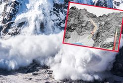 Lawina w Tatrach porwała snowboardzistę. Spadł z nią ponad 800 metrów