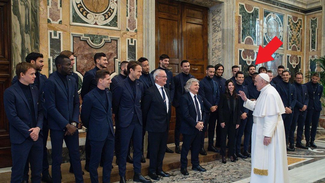Zdjęcie okładkowe artykułu: Instagram / sampdoria / Na zdjęciu: piłkarze Sampdorii na audiencji u papieża Franciszka