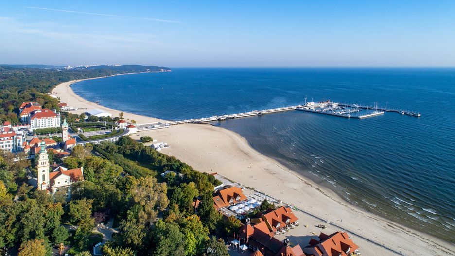 Plaża w Sopocie 