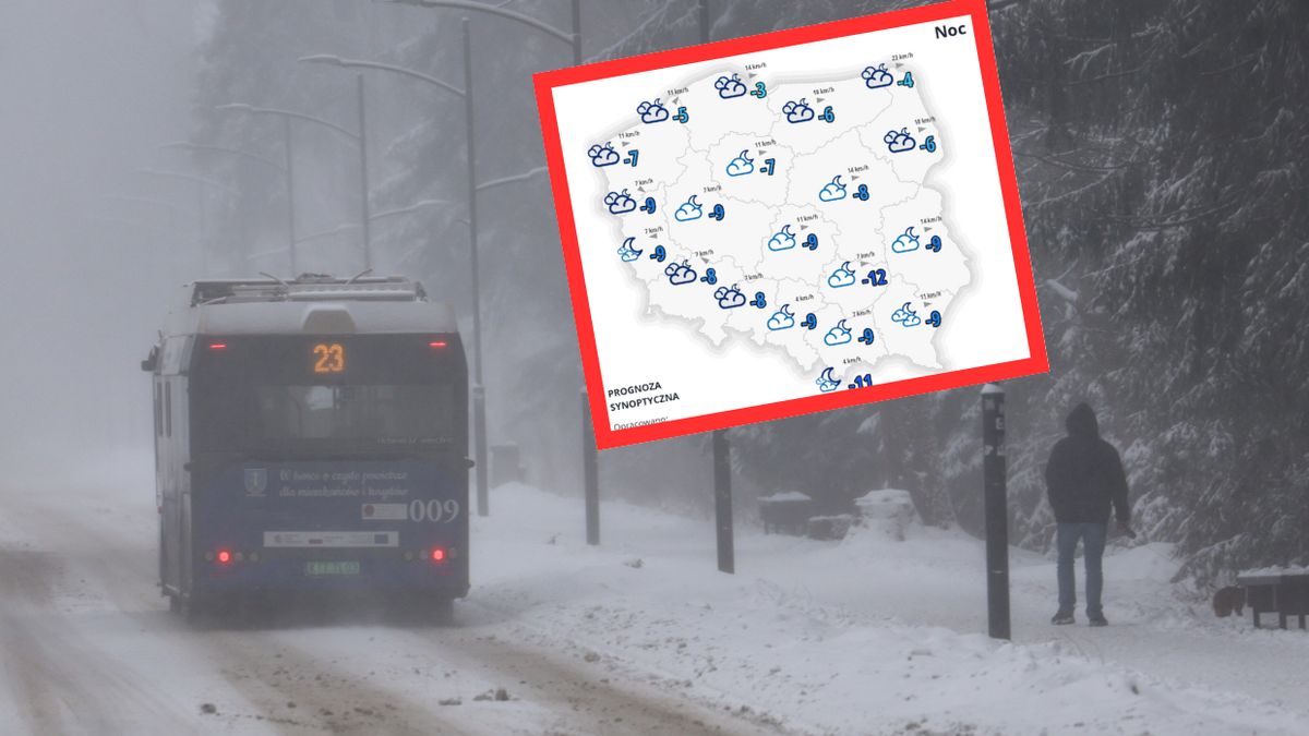 Na południu Polski duży mróz