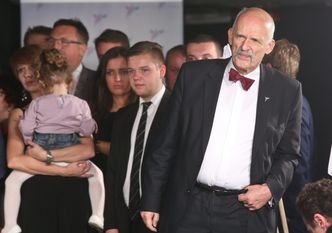 Korwin-Mikke rozczarowany wynikiem. Liczył na 8 procent