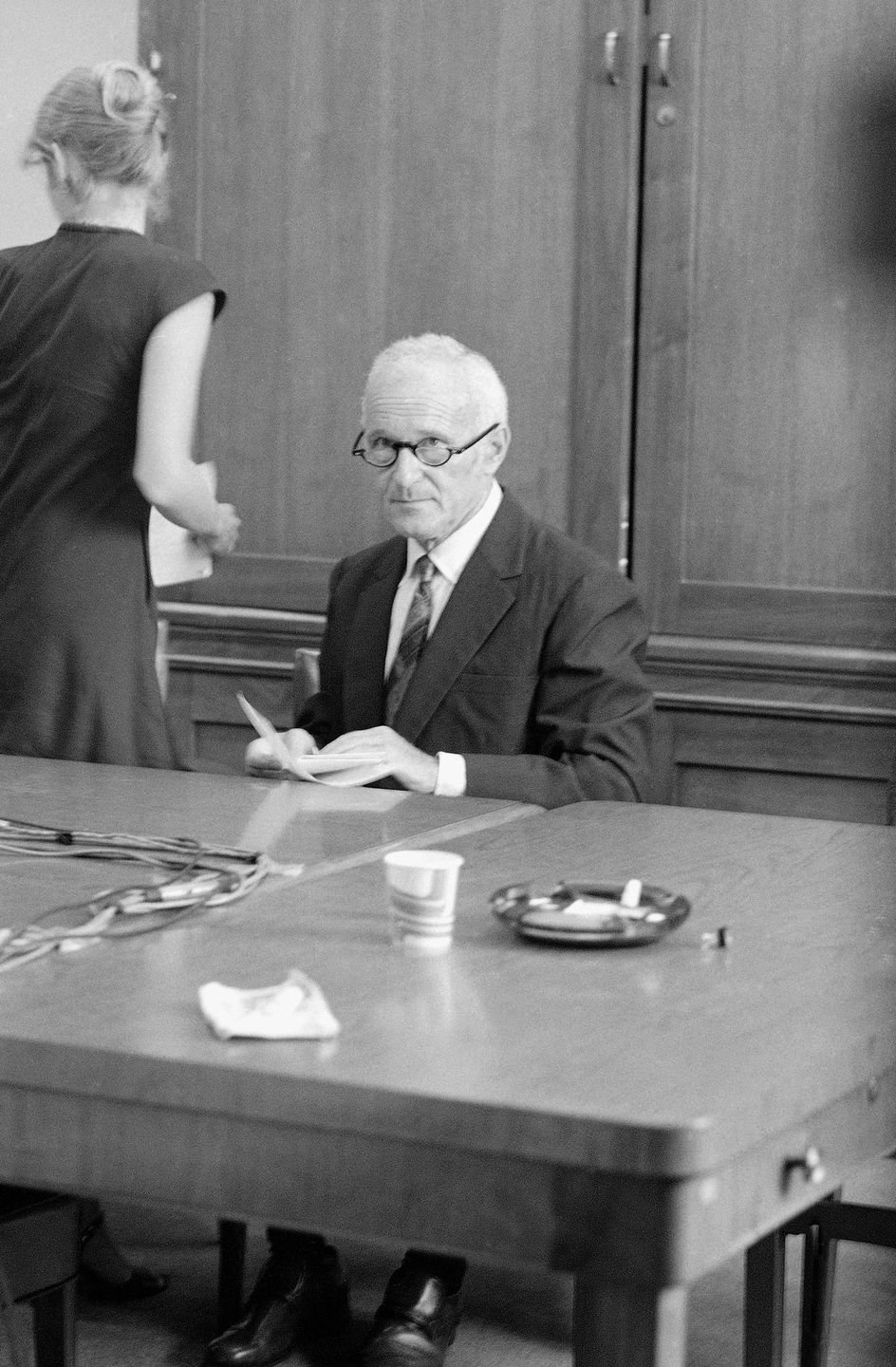 Sidney Gottlieb, amerykański chemik, stał za naukową stroną projektu.