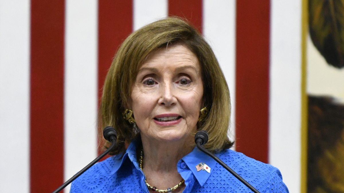 US House speaker Nancy Pelosi speaks during a press conference at the US Embassy in Tokyo, Japan, 05 August 2022, after she had a breakfast meeting with Japanese Prime Minister Fumio Kishida. Pelosi is in Japan after she visited Singapore, Malaysia, Taiwan and South Korea with a congressional delegation. EPA/FRANCK ROBICHON Dostawca: PAP/EPA.