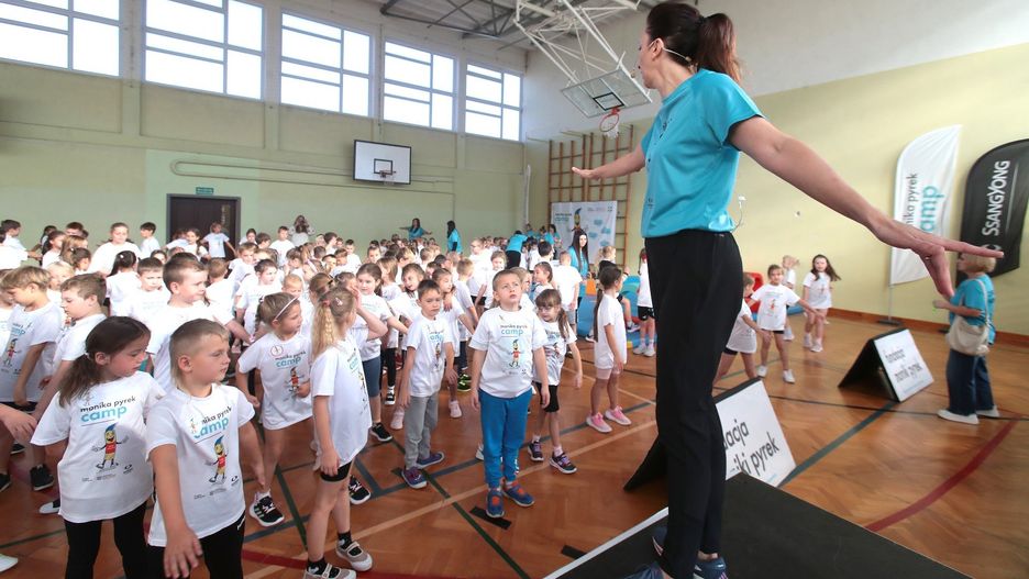 Monika Pyrek Camp w SP2 w Szczecinie