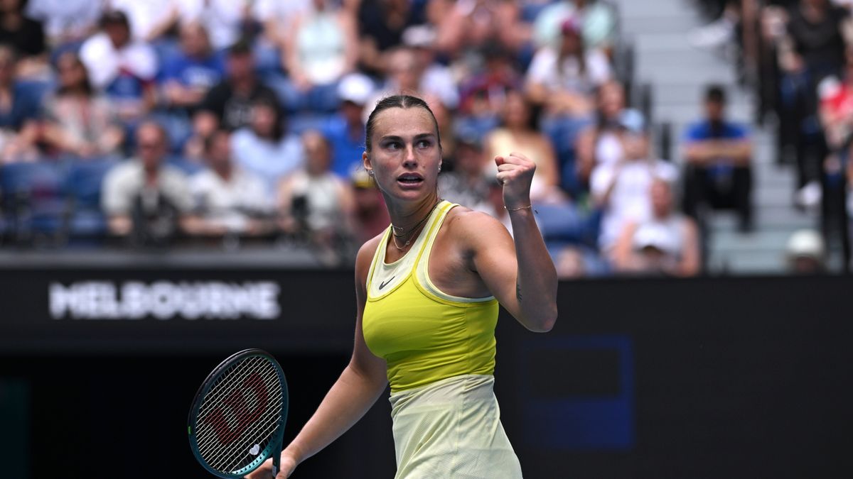 PAP/EPA / James Ross / Aryna Sabalenka w Australian Open 2025