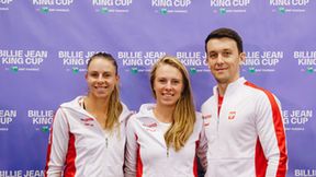 Puchar Billie Jean King: konferencja przed meczem Polska - Rumunia w Radomiu (galeria)