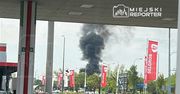 Duży pożar pod Warszawą. Płonie składowisko opon i odpadów