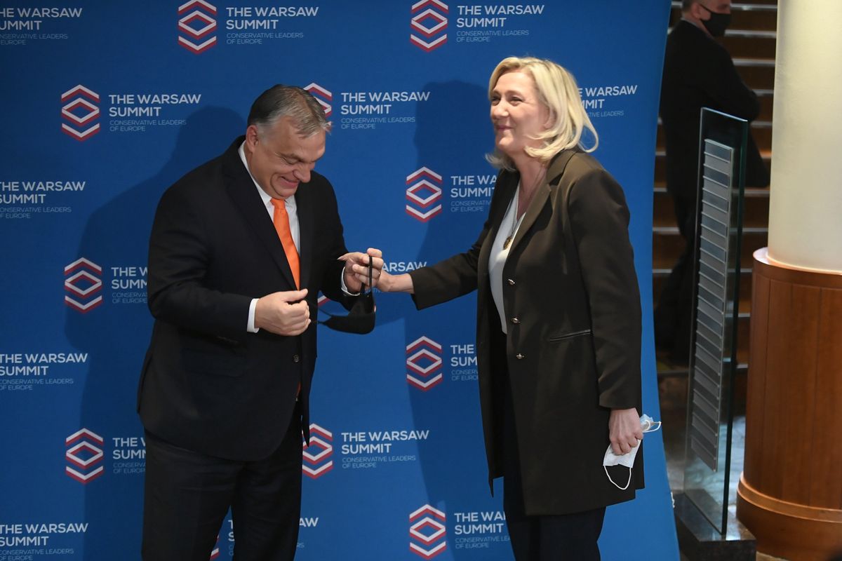 Europejska rozmawia w Warszawie. "Le Pen zbliżyła się do naszych wartości" 
