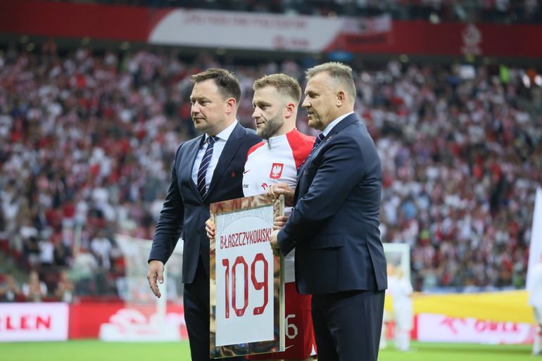Jakub Błaszczykowski podczas pożegnania z reprezentacją
