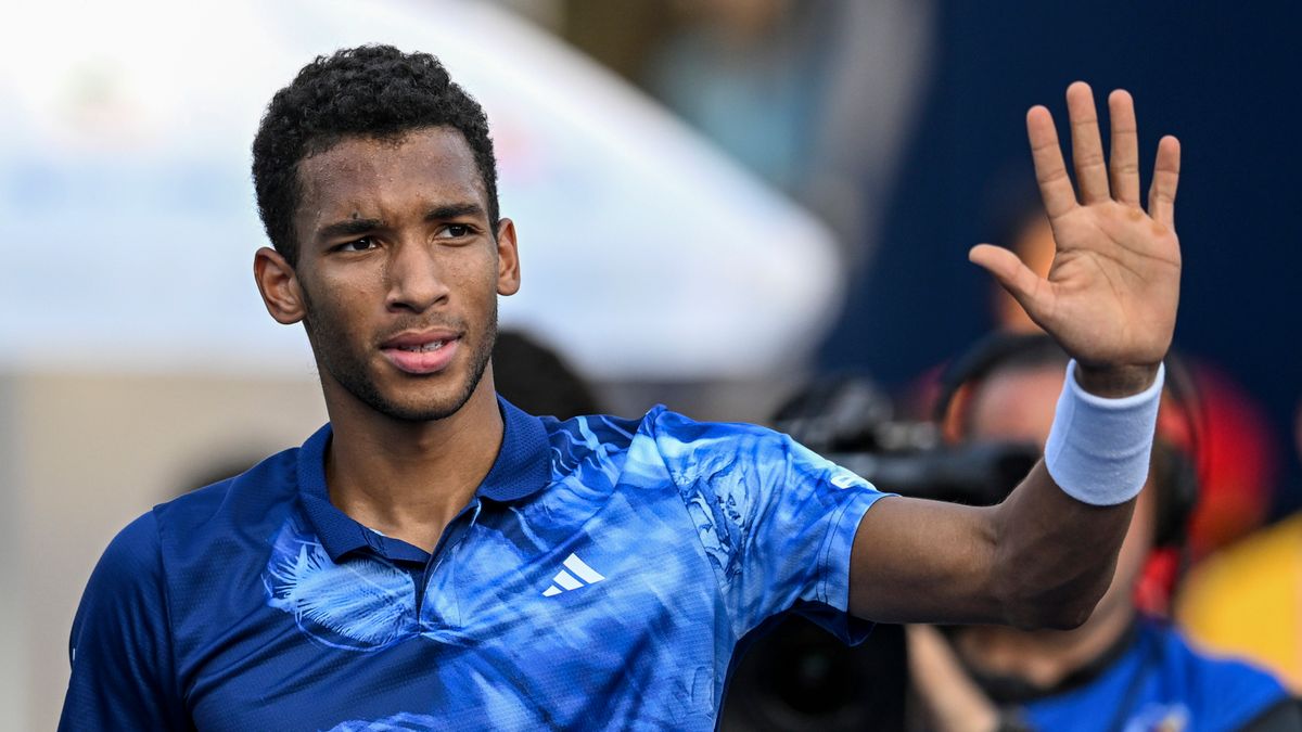 PAP/EPA / Yoshua Arias / Na zdjęciu: Felix Auger-Aliassime
