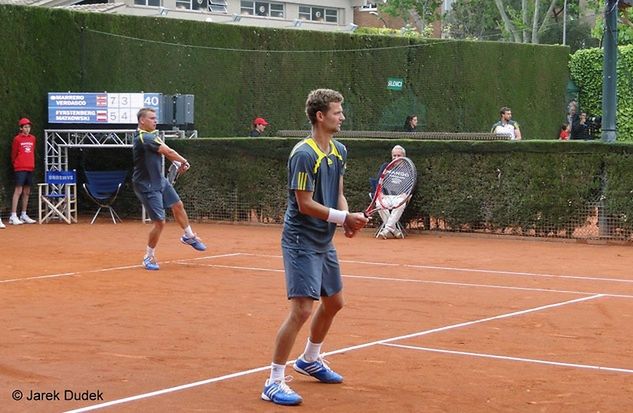 Fyrstenberg i Matkowski nie byli w stanie sprostać w piątek utytułowanym reprezentantom Hiszpanii (foto: Jarosław Dudek)