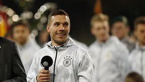 Prezenty i specjalna oprawa kibiców. Podolski pożegnał się z kadrą Niemiec