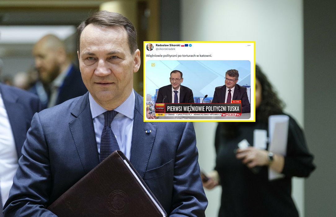 "Po torturach w katowni". Sikorski drwi z Kamińskiego i Wąsika