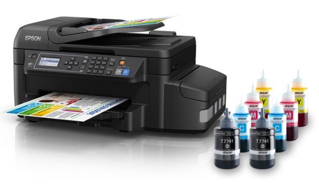 Druakrka Epson L655 plus tusze