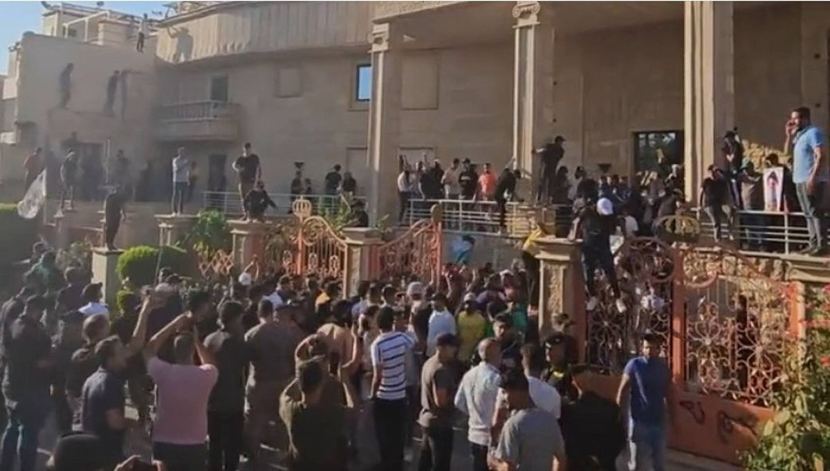 Irakijczycy opanowali ambasadę Szwecji w Bagdadzie