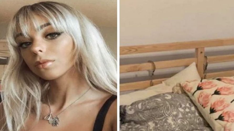 Wysłała mamie zdjęcie. Zapomniała schować kajdanki