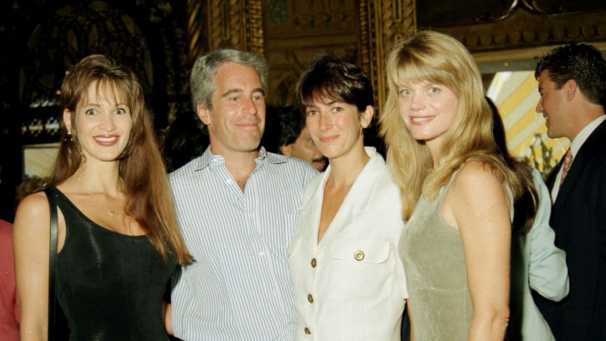 Jeffrey Epstein w klubie Mar-a-Lago na Florydzie
