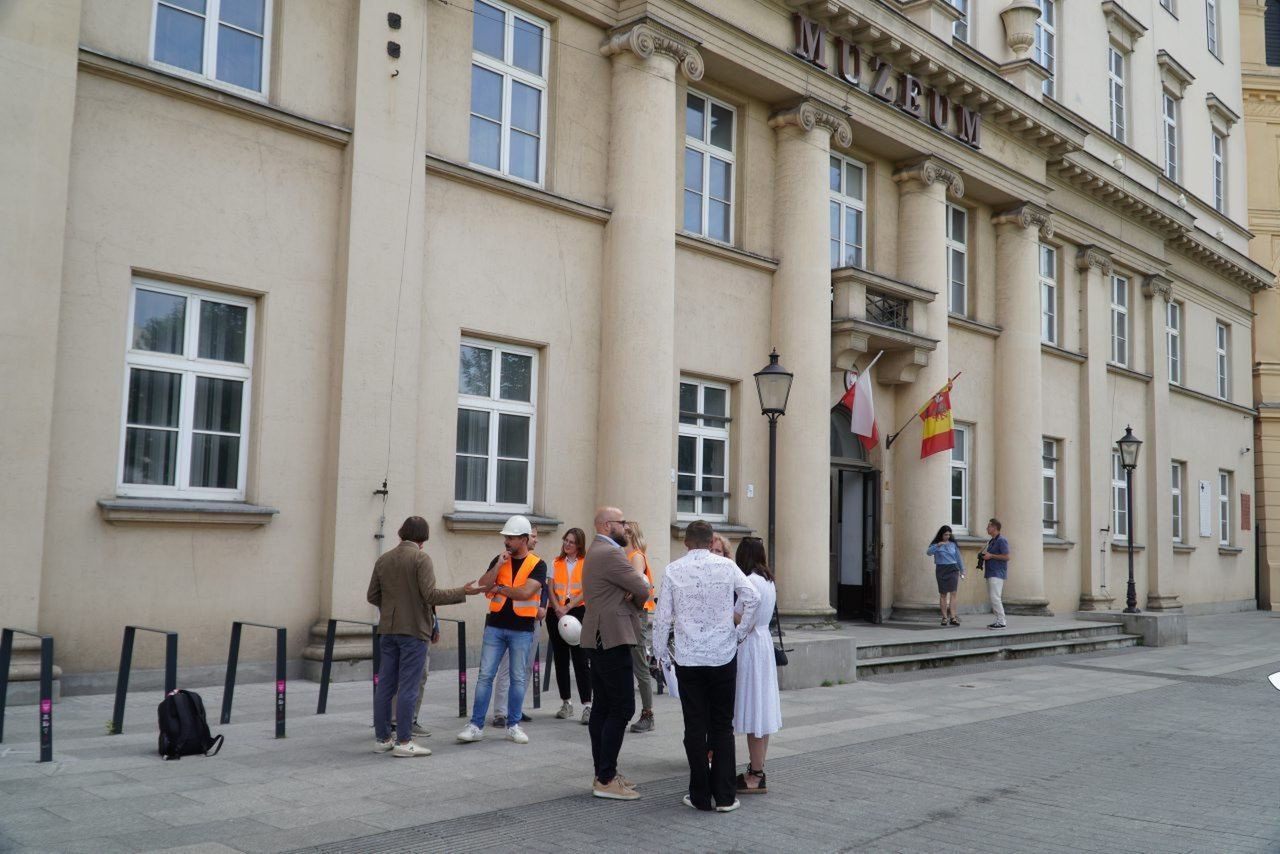 Remont muzeum archeologicznego w Łodzi
