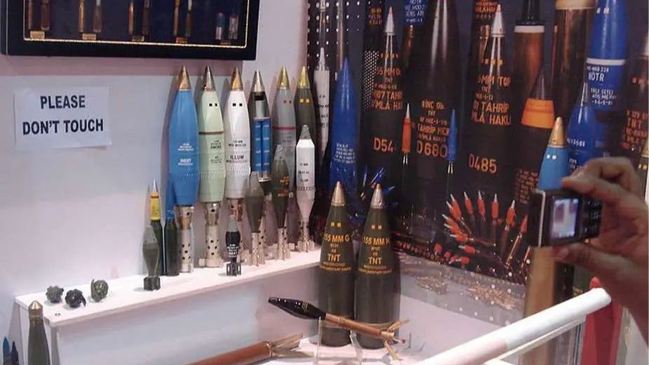 Amunicja artyleryjska kalibru 155 mm