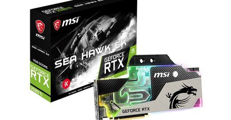 MSI GeForce RTX 2080 (Ti) w wersji do "wodowania" Sea Hawk EK X