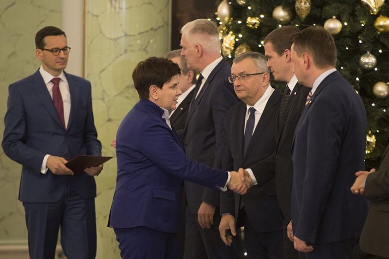 Mateusz Morawiecki zapowiedział, że większość członków rządu Beaty Szydło wejdzie w skład jego gabinetu