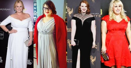 Sukienki wieczorowe plus size - jakie wybierają gwiazdy?