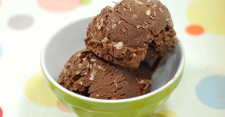 Lody czekoladowe light bez dodatku cukru