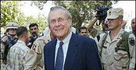 Rumsfeld niespodziewanie w Faludży