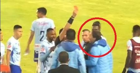 Skandal! Dostał czerwoną kartkę, a potem zrobił to (WIDEO)