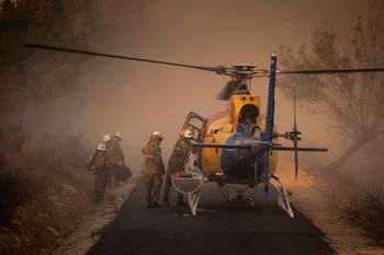 Hiszpania w ogniu. Ewakuowano mieszkańców 10 wsi