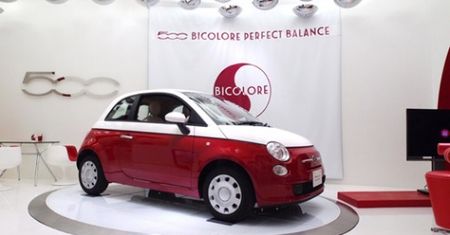 500 Bicolore | biało-czerwony maluszek Fiata
