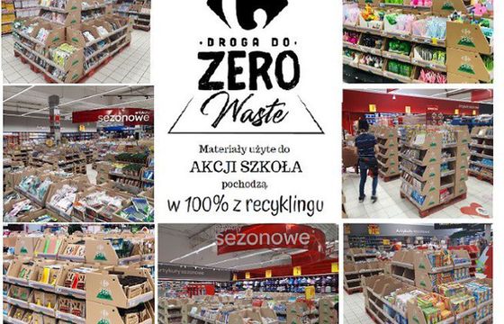 Mniej plastiku w szkolnej ofercie Carrefoura